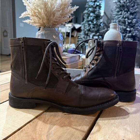 Kenneth Cole Reaction Masyn Boots Size 10 B75 - Picture 6 of 13